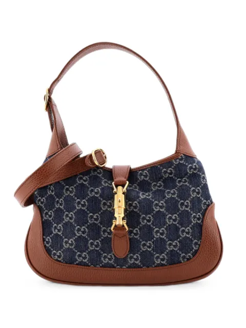 Gucci Pre-Owned Jackie 1961 GG Denim Small hobo bag