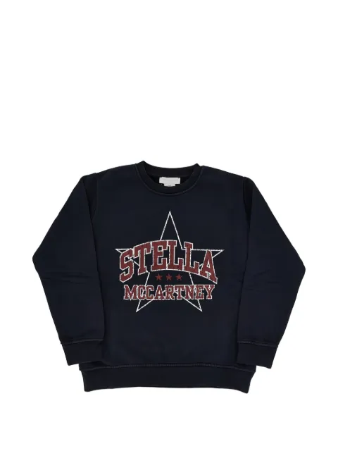 Stella McCartney Kids logo-print sweatshirt