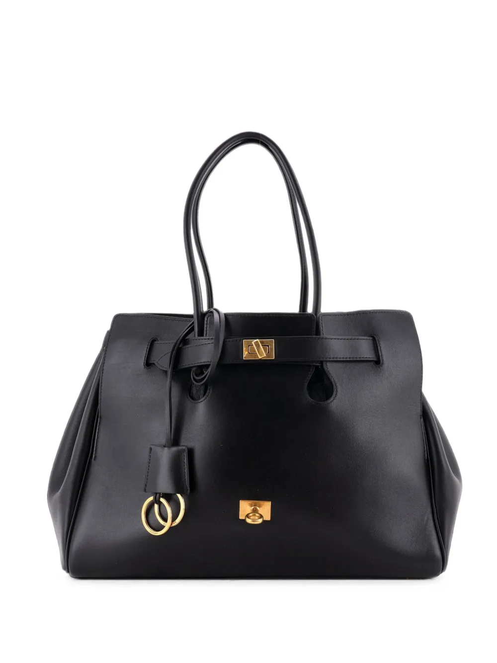 Balenciaga Pre-Owned Bel Air Carry All Bag Leather Medium tote bag - Nero