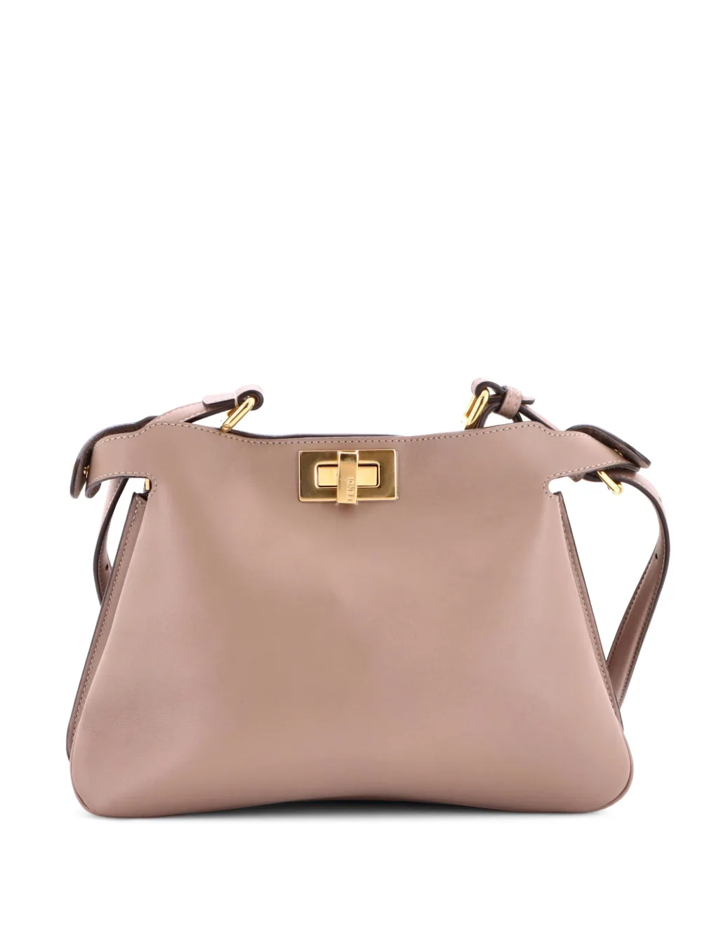 Fendi Pre-Owned Mittelgroße Soft Peekaboo ISeeU Schultertasche - Braun