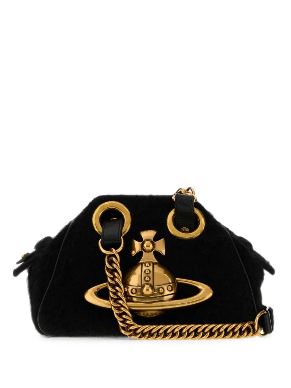 Vivienne Westwood Archive Orb chain shoulder bag - Nero