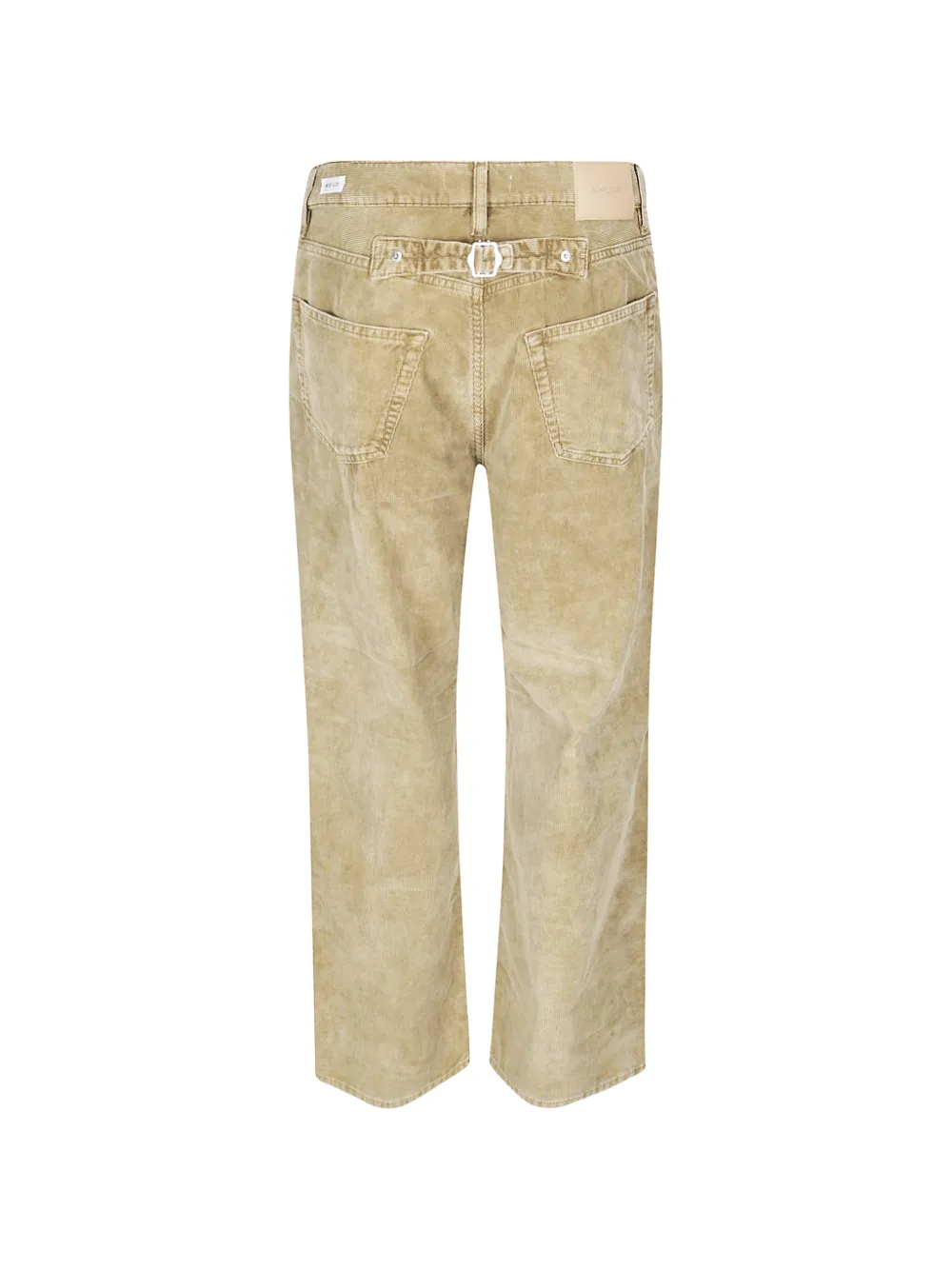 Sunflower Ribfluwelen broek met verstelbare band aan de achterkant Beige