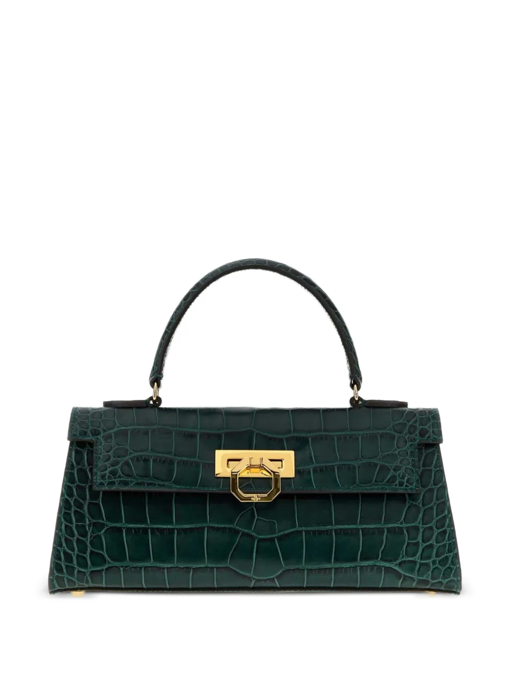 CARBOTTI Masami croc-effect leather tote bag
