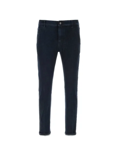 PT Torino logo-patch slim-fit jeans