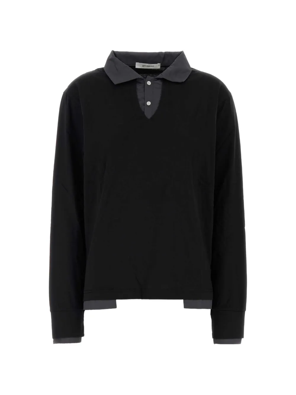Gimaguas Luis layered-effect polo shirt