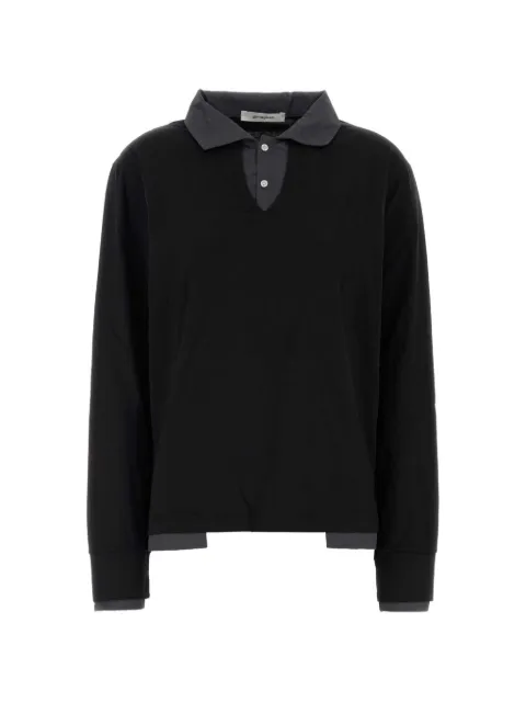 Gimaguas Luis layered-effect polo shirt