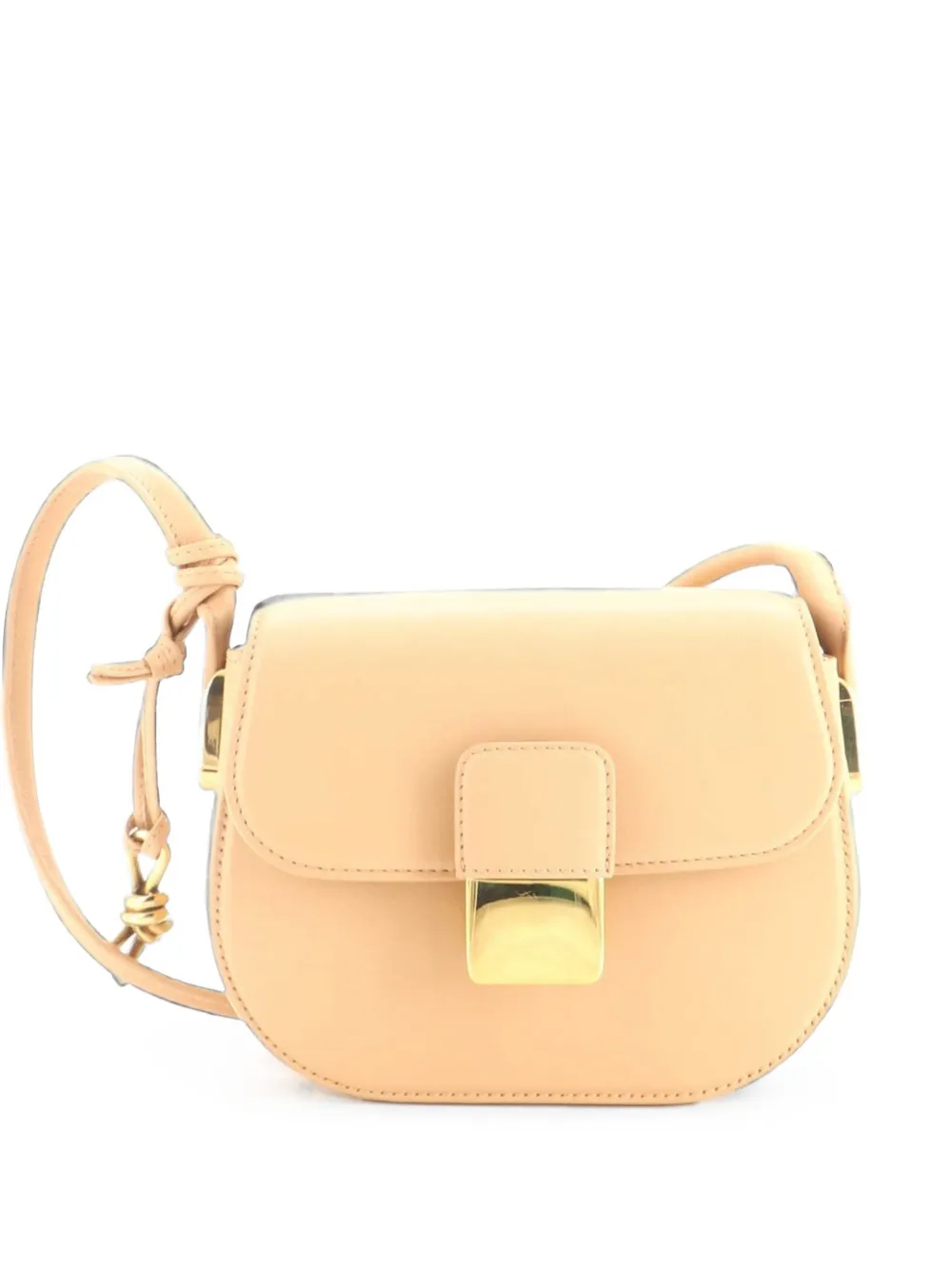 Bottega Veneta Pre-Owned Desiree Leather Mini crossbody bag - Toni neutri
