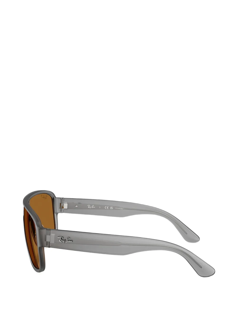 Ray-Ban Zonnebril met vierkant montuur Grijs