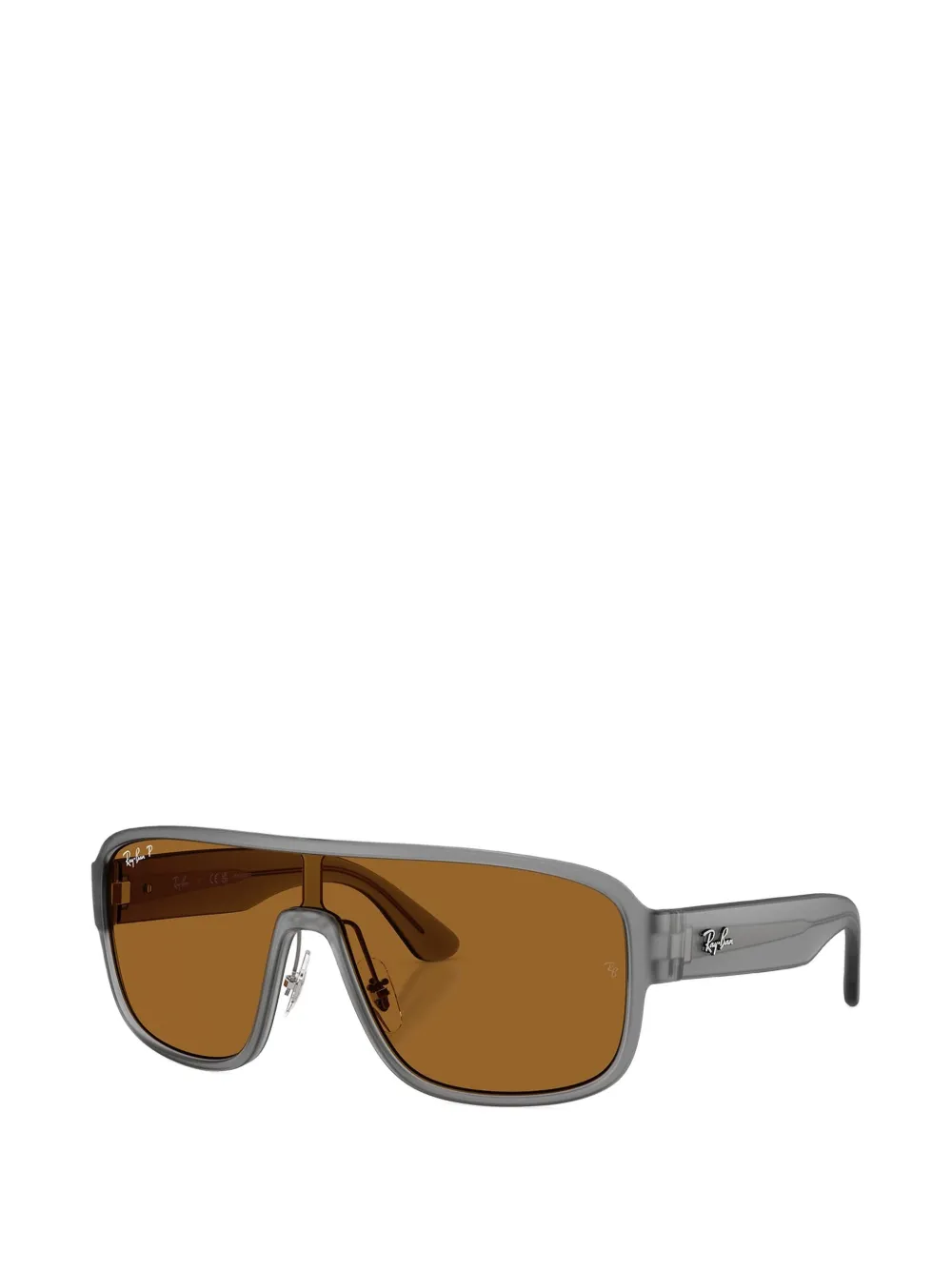 Ray-Ban Zonnebril met vierkant montuur Grijs