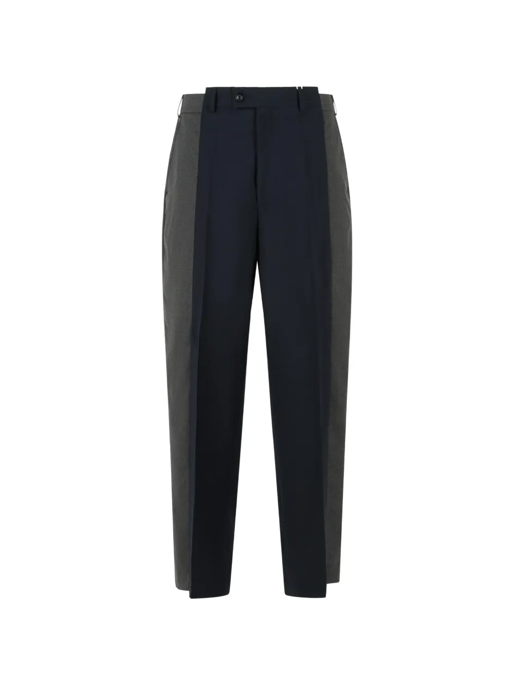 Maison Margiela two-tone wool trousers - Blu