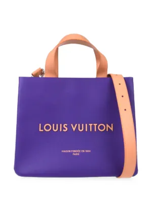 Louis Vuitton Pre-Owned ショッパー レザー MM トートバッグ