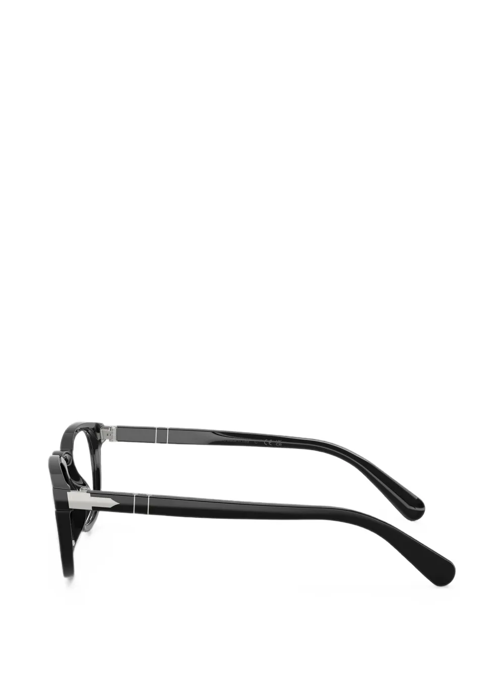 Persol Gianni bril met rond montuur Zwart