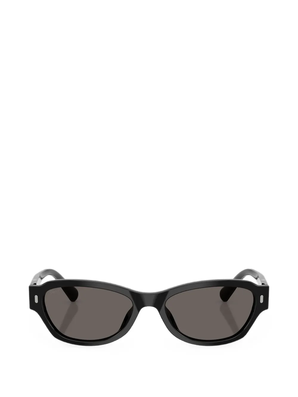 Persol oval-frame sunglasses Zwart