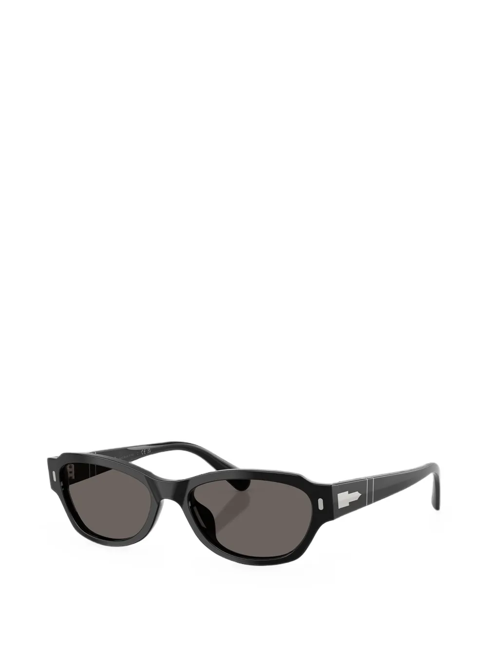 Persol oval-frame sunglasses Zwart