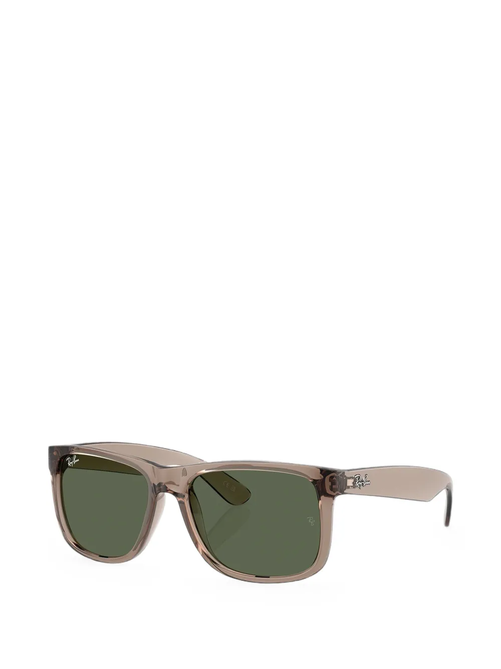 Ray-Ban Justin zonnebril met vierkant montuur Bruin