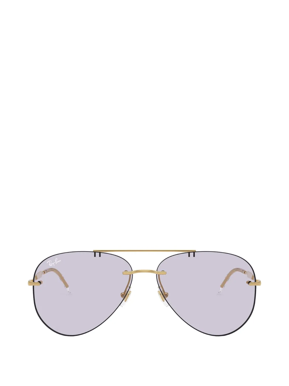 Ray-Ban Zonnebril met piloten montuur Goud