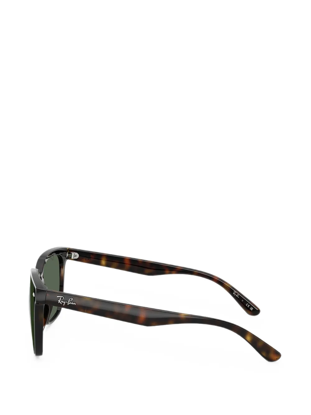 Ray-Ban RB4466 zonnebril met vierkant montuur Bruin