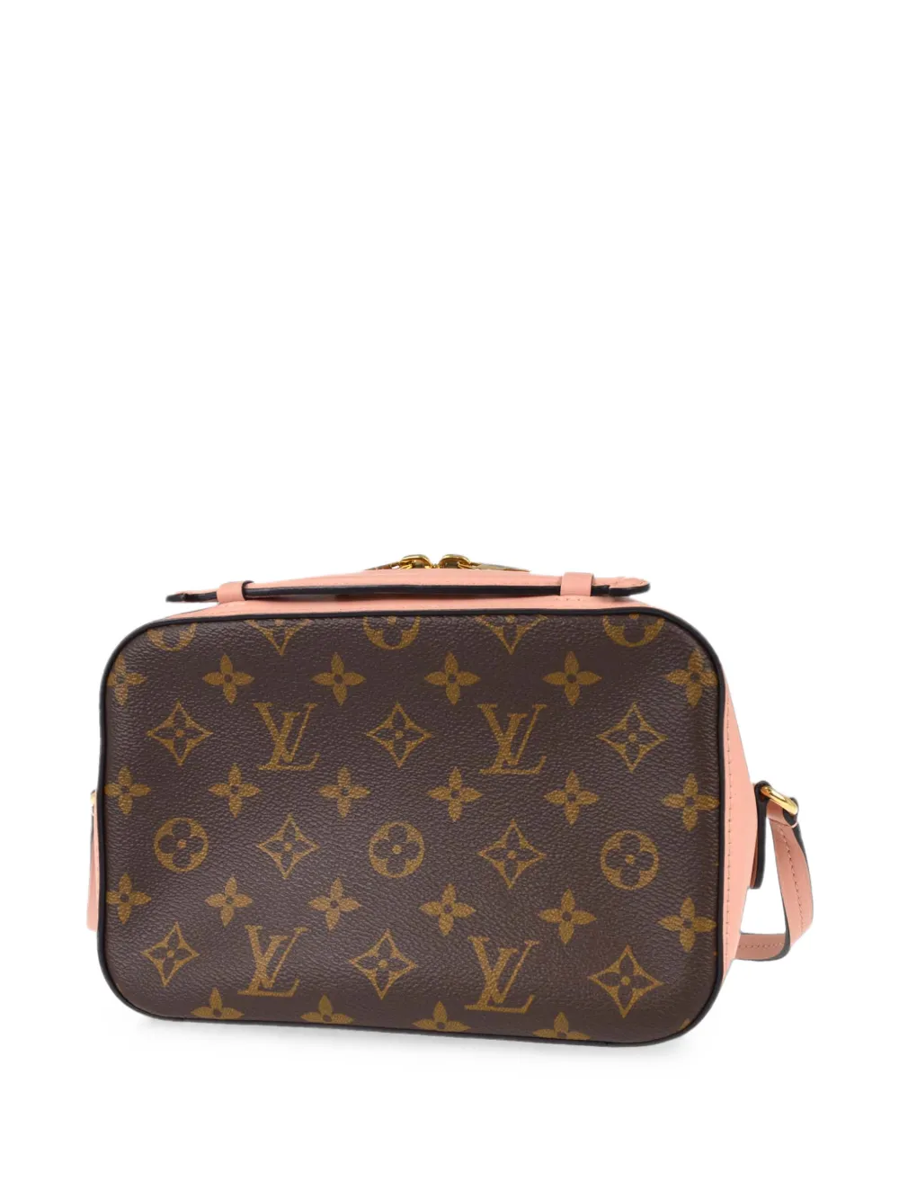 Louis Vuitton Pre-Owned 2018 Saintonge schoudertas met monogram Bruin