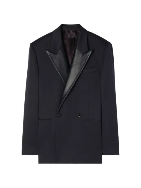 Burberry Jaqueta de lã grain de poudre