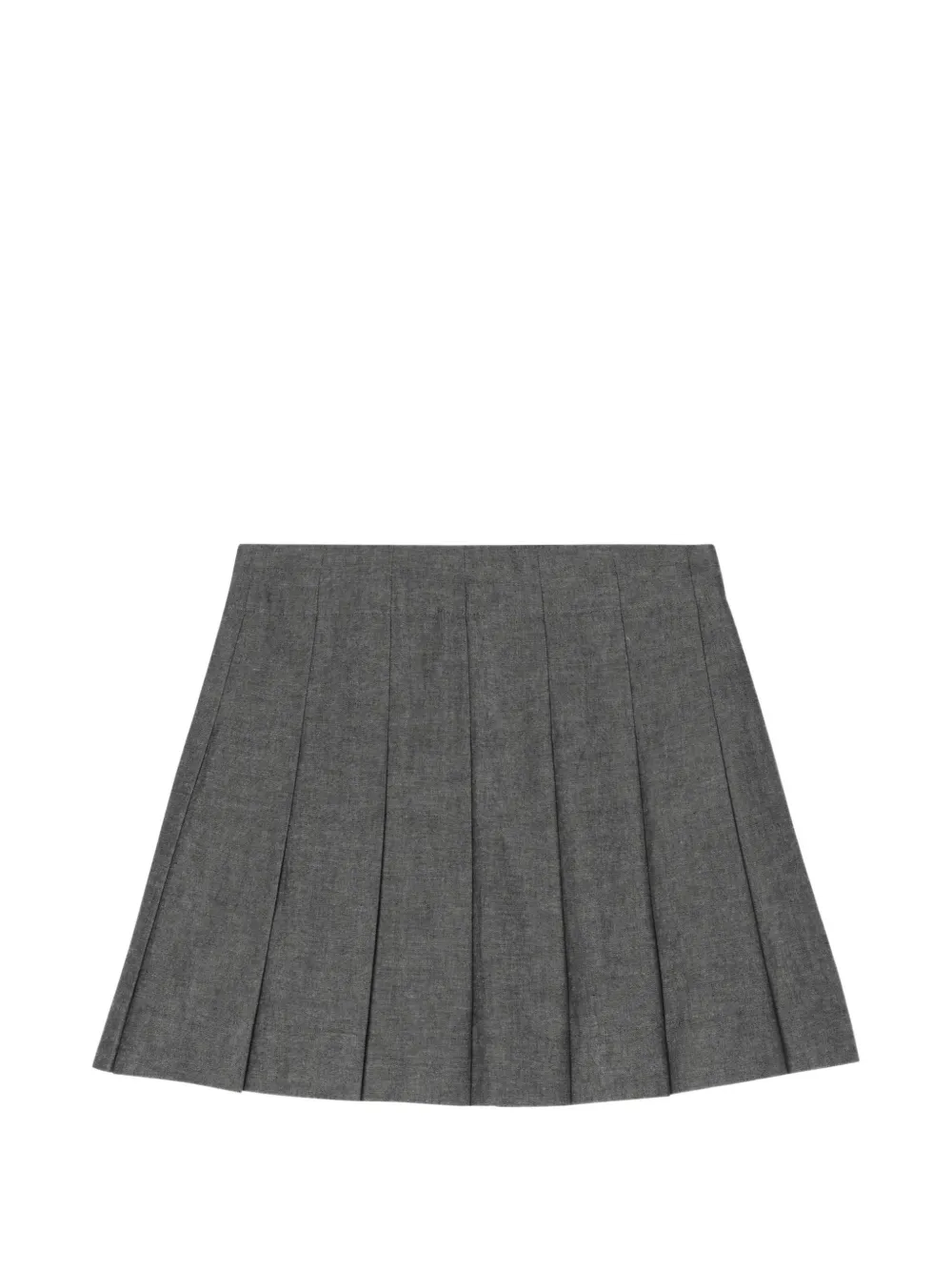 Burberry Kids Katoenen rok met geruite afwerking Grijs