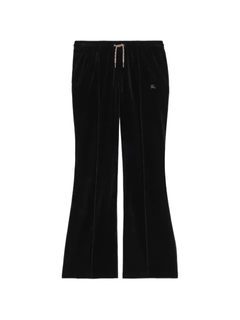 Burberry Knight jewel velour track pants