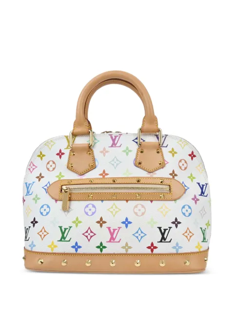Louis Vuitton Pre-Owned 2003 x Takashi Murakami Monogram Multicolor Alma tote bag