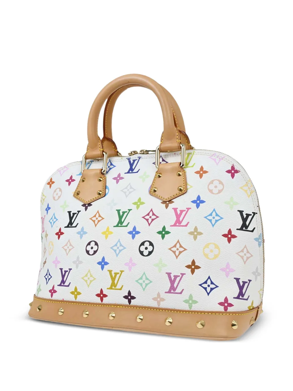 Louis Vuitton Pre-Owned 2003 x Takashi Murakami Monogram Multicolor Alma tote bag Wit