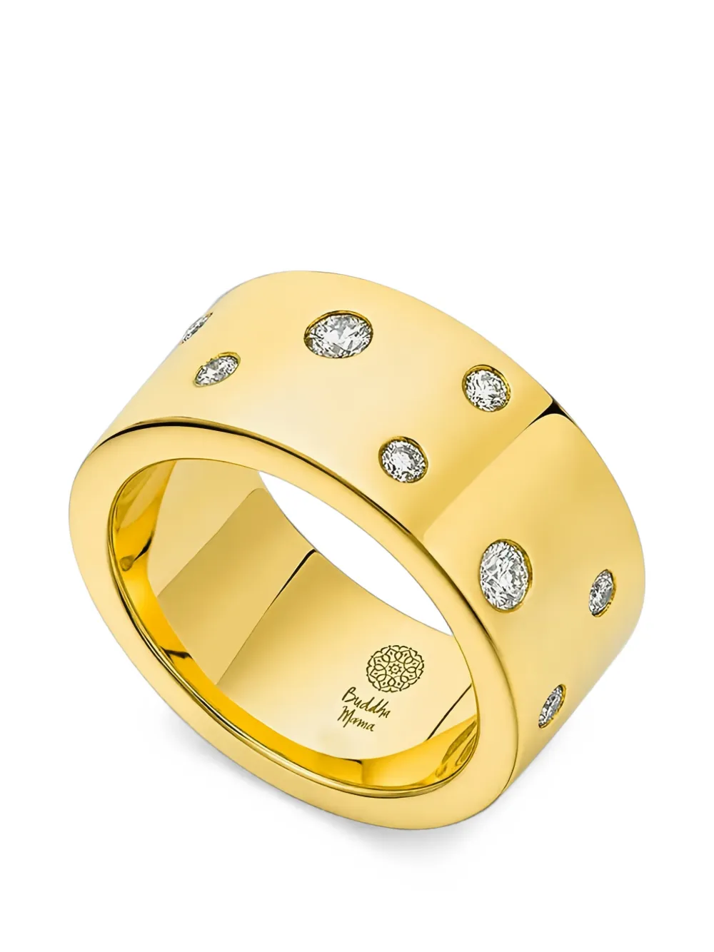 BUDDHA MAMA diamond scattered band ring