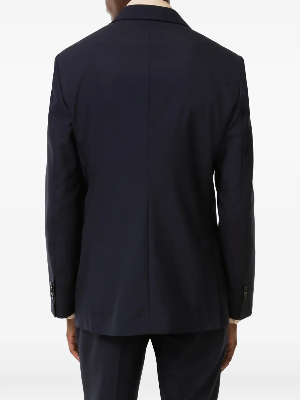 Burberry Sloane wollen blazer Blauw