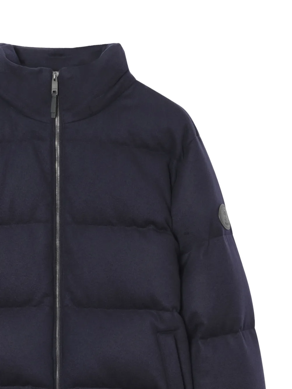 Burberry Kasjmier donsjack Blauw