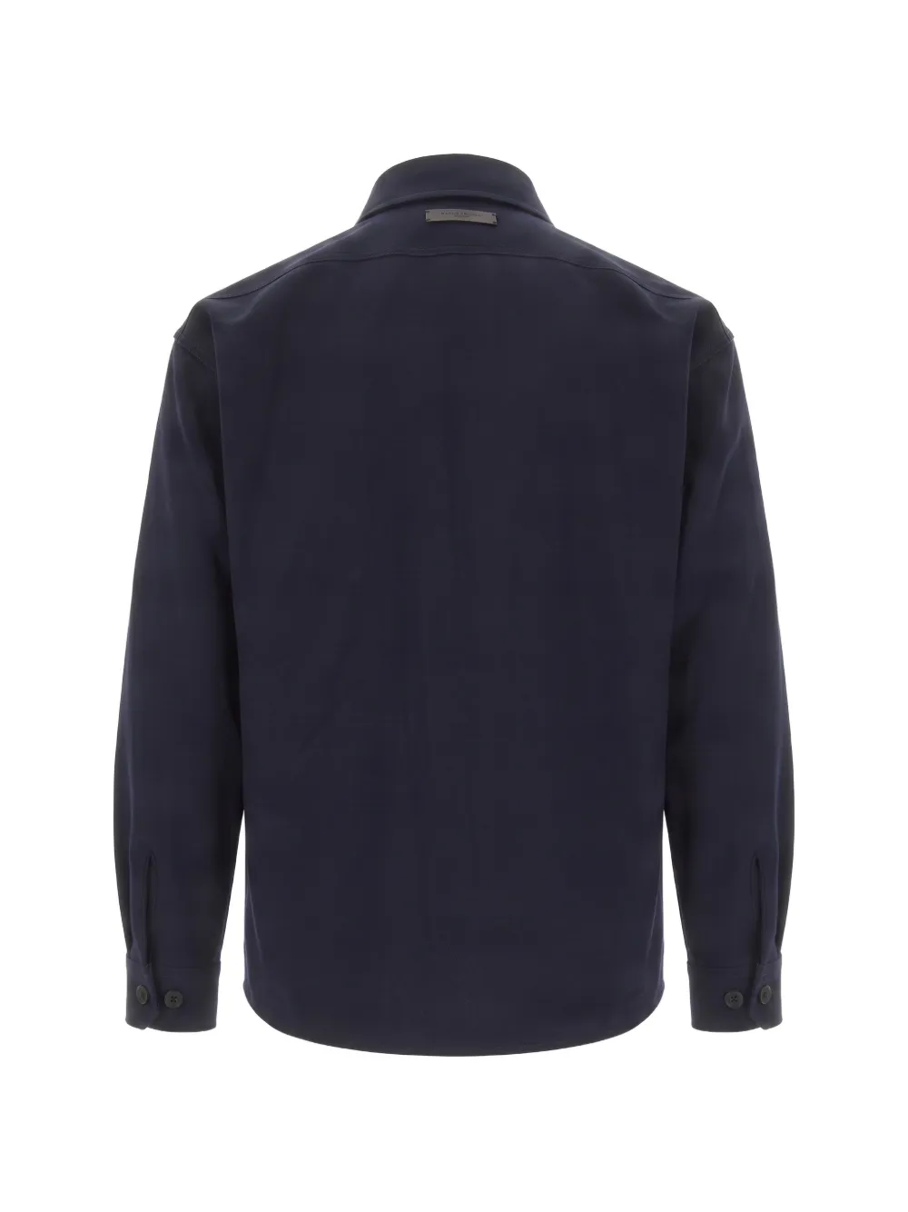 Paolo Pecora Button-up shirtjack met borstzak Blauw