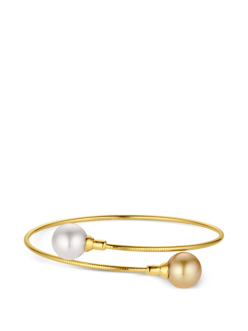 Baggins South Sea pearl wire bangle bracelet · OS