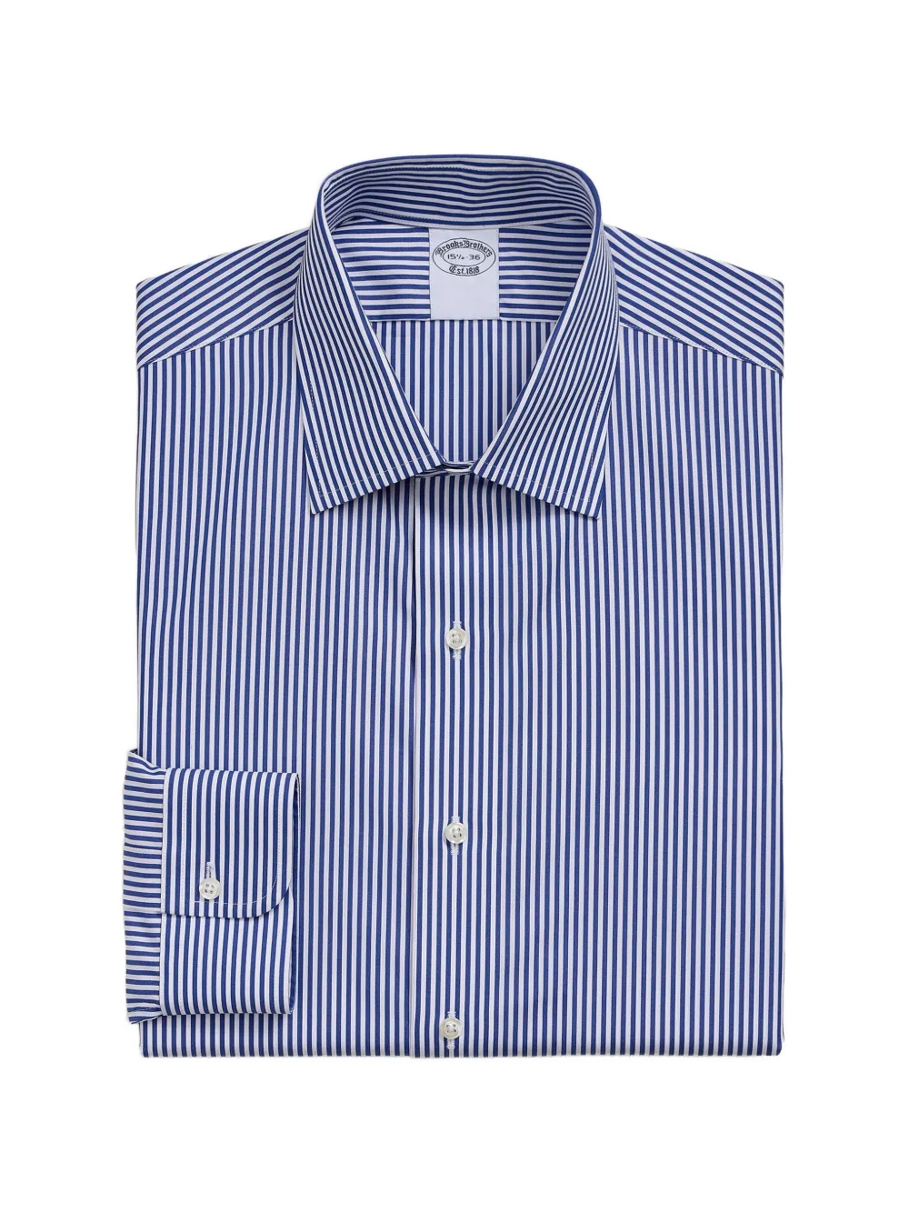 Brooks Brothers Gestreept overhemd Blauw