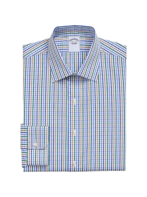 Brooks Brothers Ainsley collar checked shirt