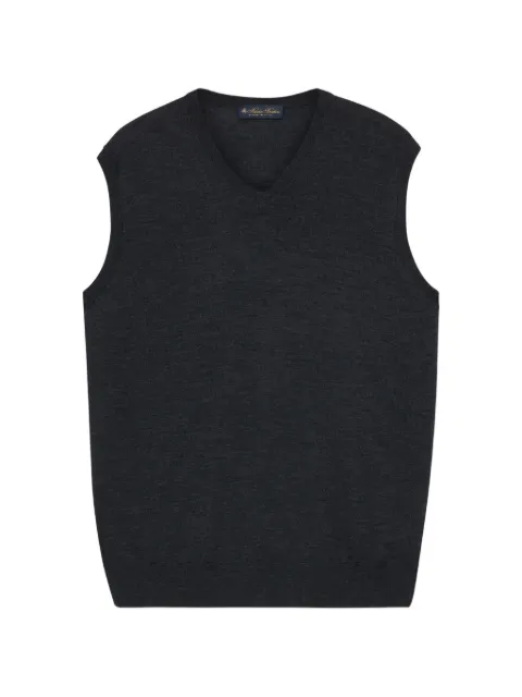 Brooks Brothers sleeveless V-neck sweater