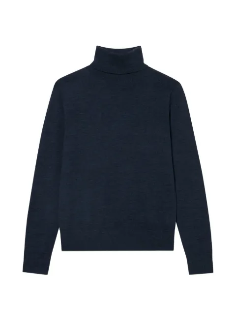 Brooks Brothers diamond-knit turtleneck sweater