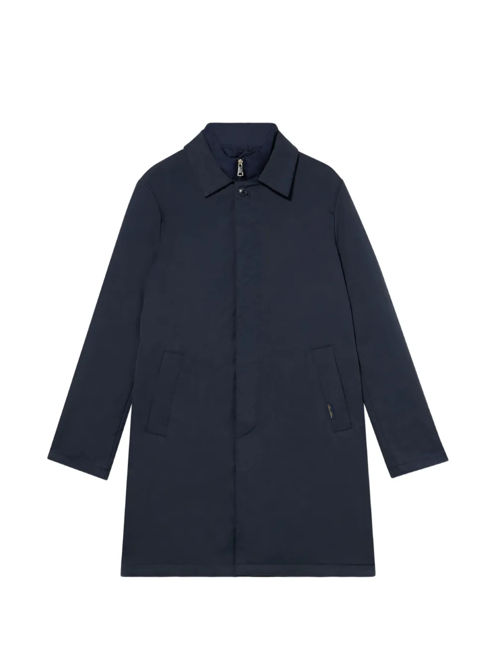 Brooks Brothers Wasserabweisender wattierter Mantel - Blau