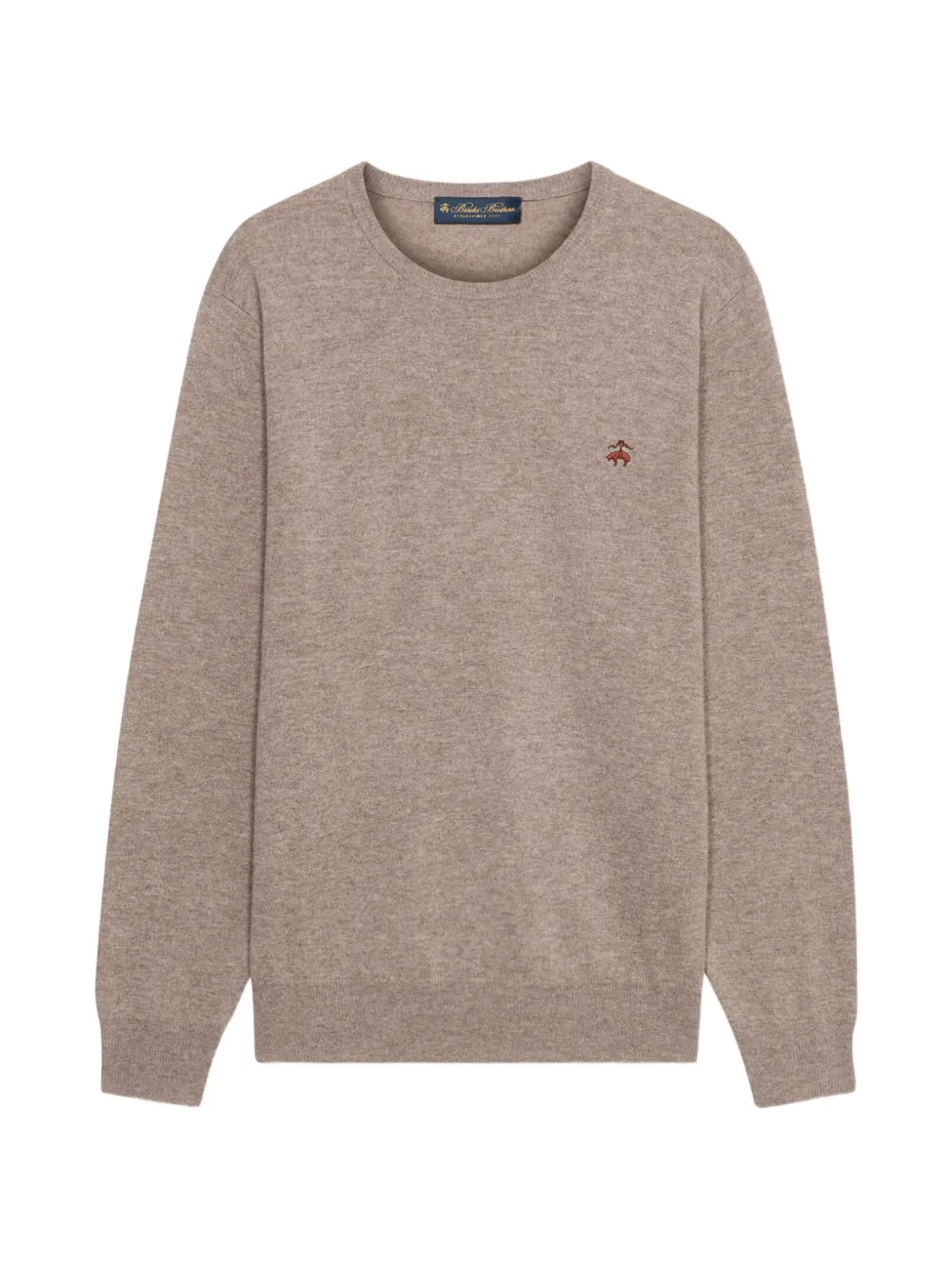Brooks Brothers pull à logo brodé - Marron Brooks Brothers pull à logo brodé - Marron