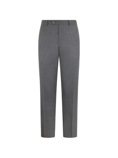 Brooks Brothers Travel flat-front twill trousers