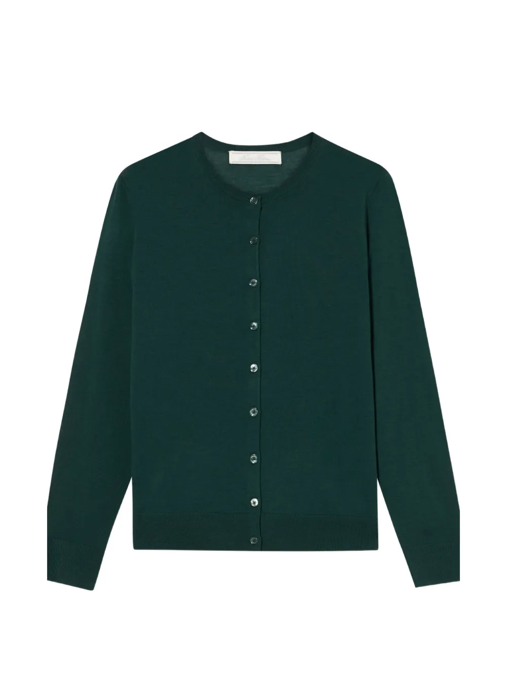 Brooks Brothers cardigan Relaxed Diamond en laine mérinos - Vert Brooks Brothers cardigan Relaxed Diamond en laine mérinos - Vert