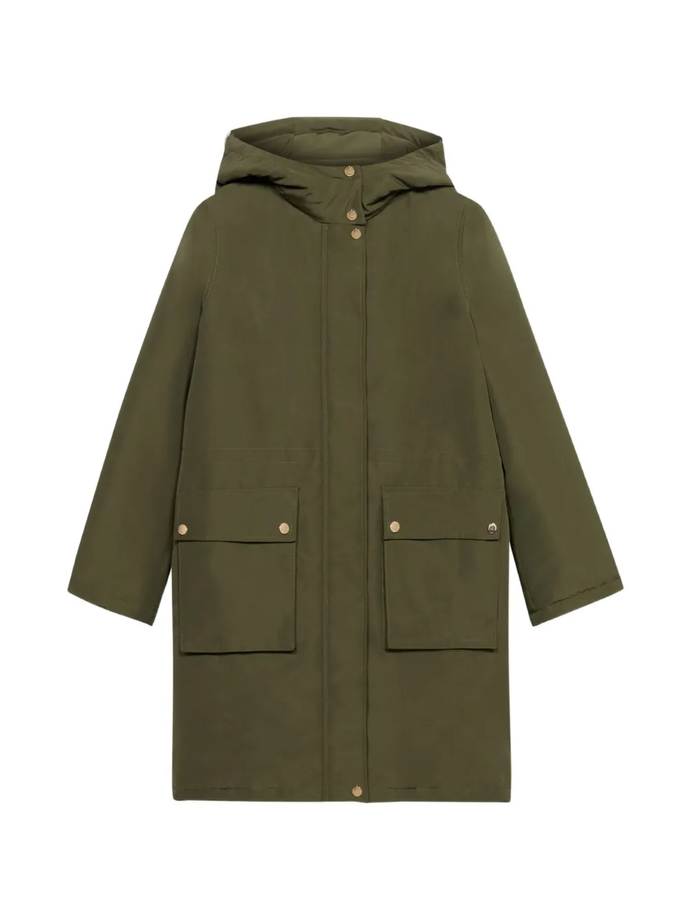 Brooks Brothers padded hooded parka - Verde