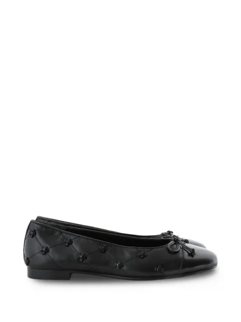 Tory Burch Bunny knot cap-toe ballet flat