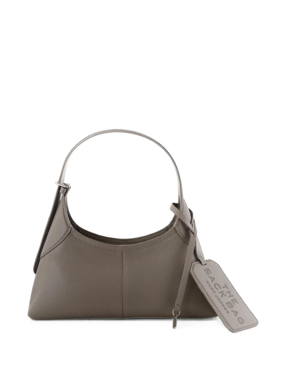 Marc Jacobs The Belt leren shopper met textuur Grijs