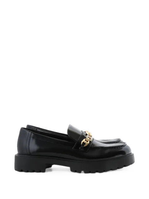 Tory Burch Pavé Gemini-link lug loafers