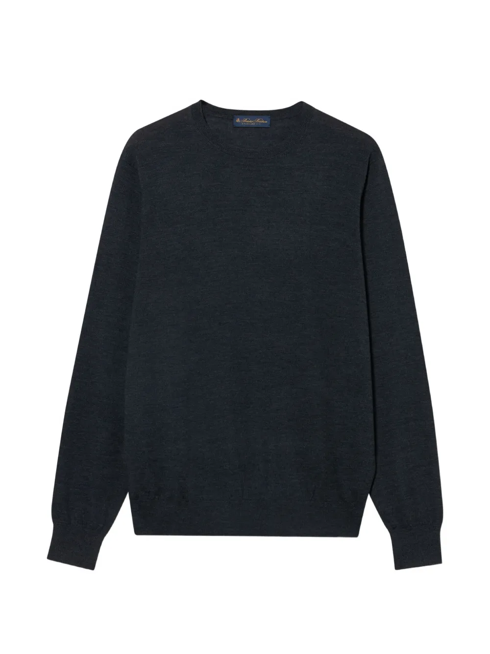 Brooks Brothers pull à bords côtelés - Gris Brooks Brothers pull à bords côtelés - Gris