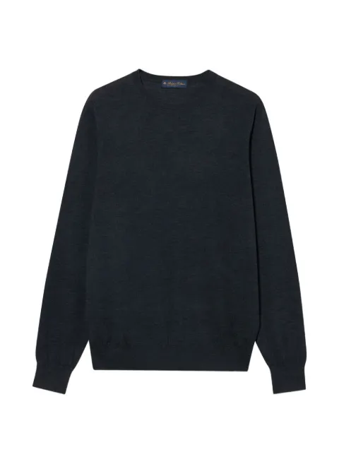 Brooks Brothers Pullover mit geripptem Besatz