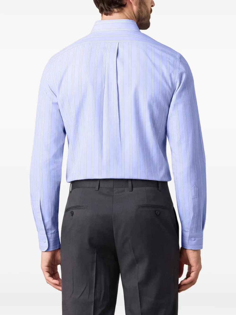 Brooks Brothers Gestreept overhemd Blauw
