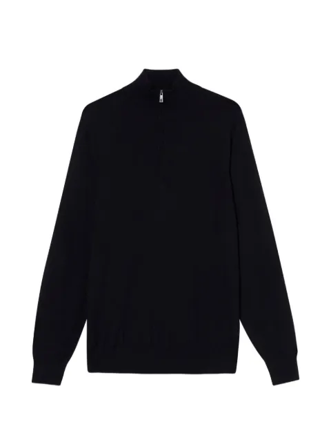 Brooks Brothers half-zip wool sweater