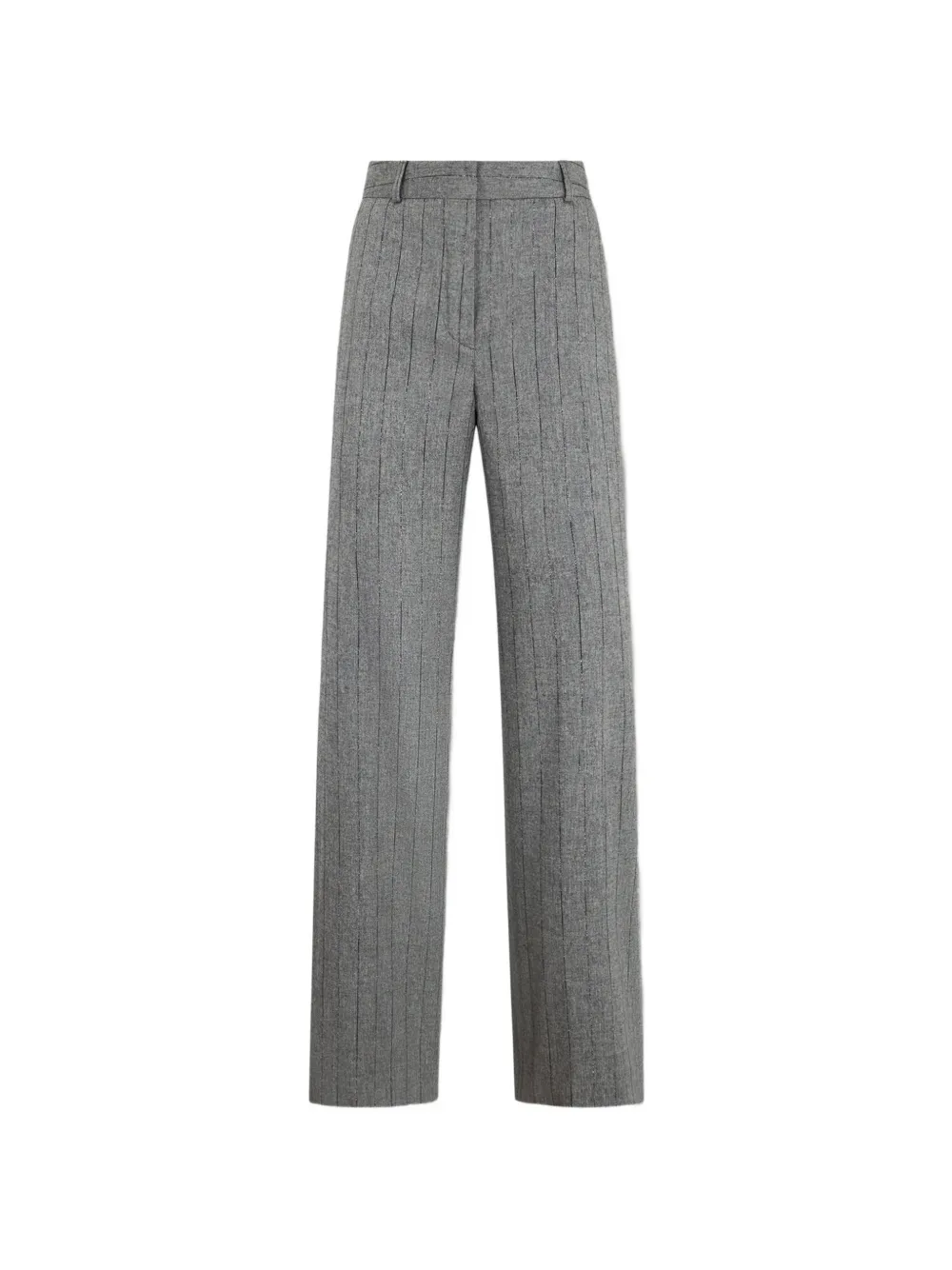 Brooks Brothers pinstripe straight-fit trousers - Grigio