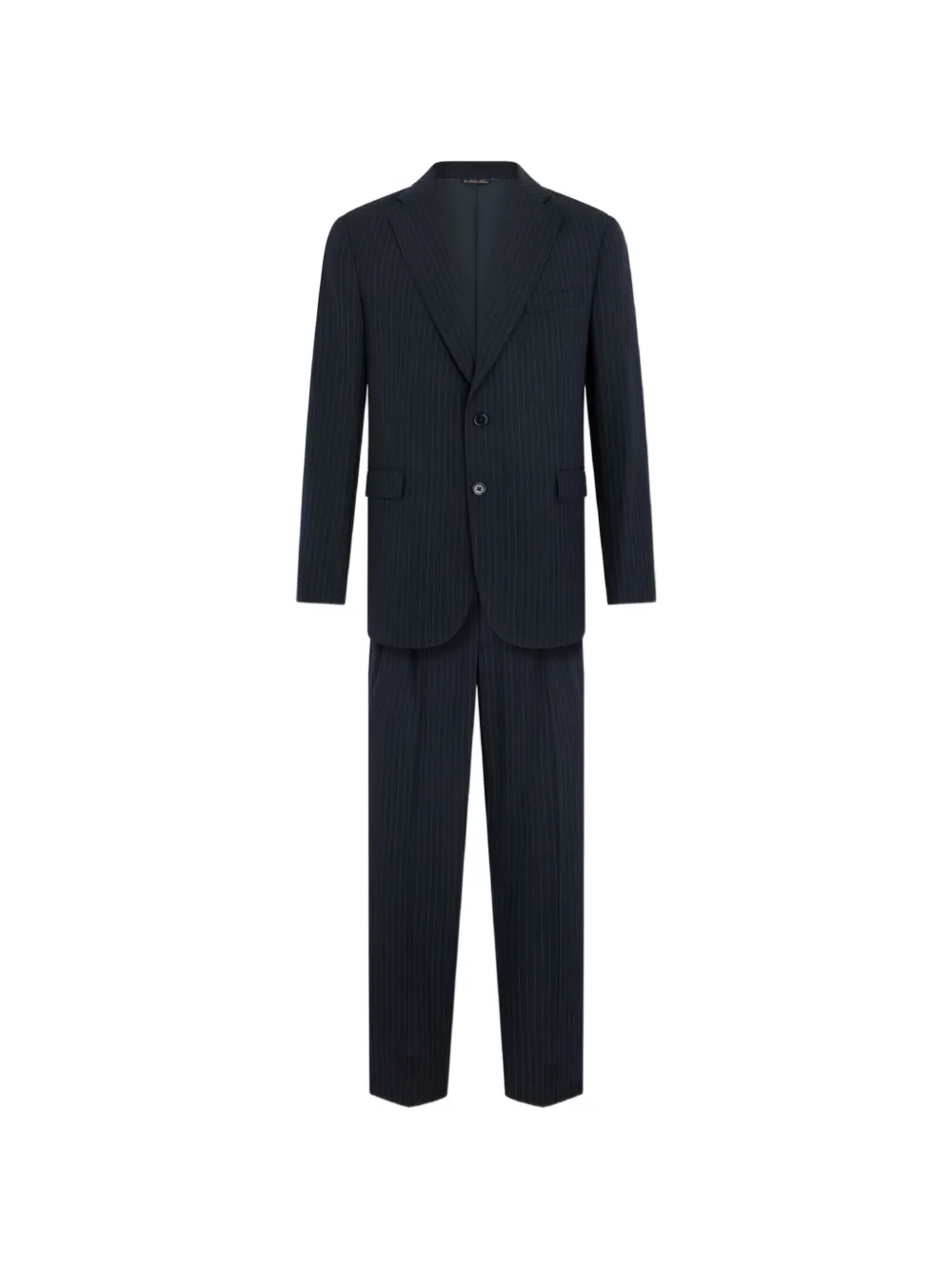 Brooks Brothers pinstripe wool suit - Blu